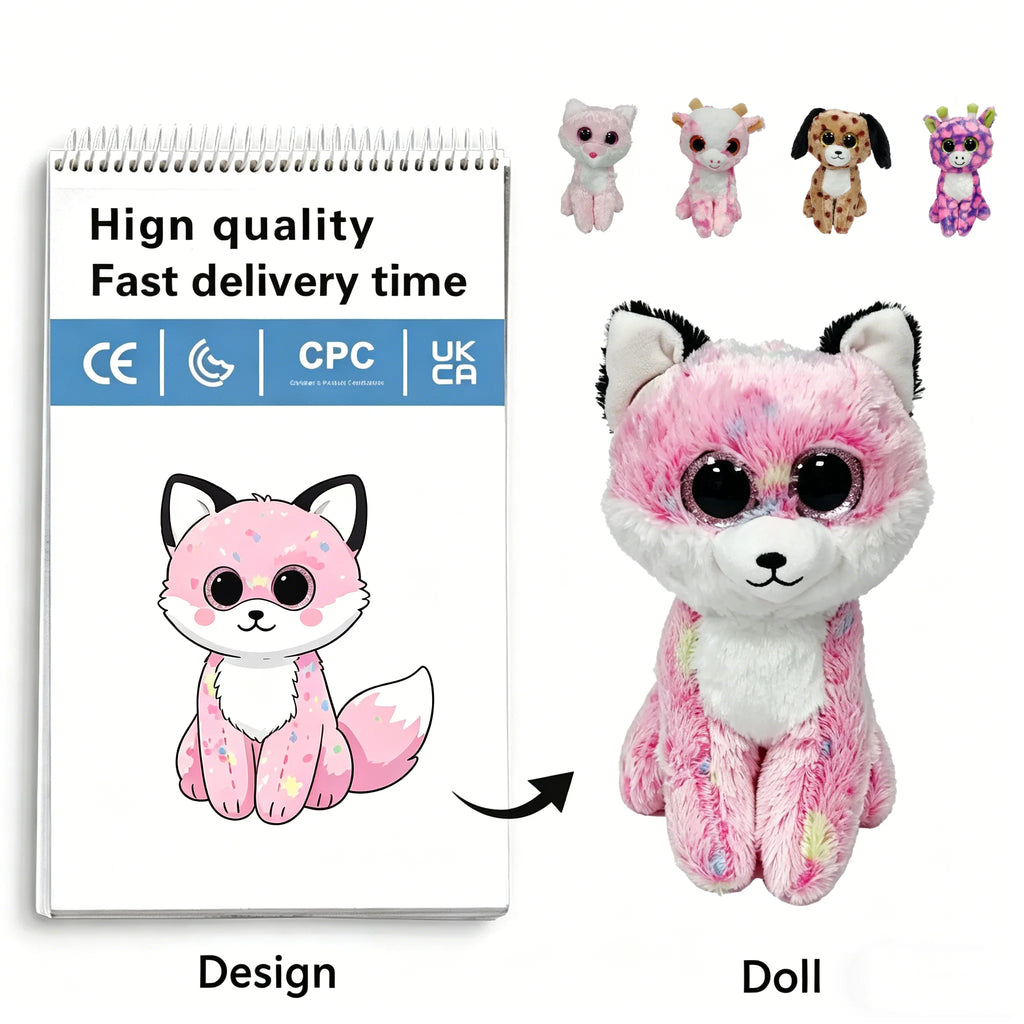 Soft Ugly Teeth Monster Plush Toy 10cm Stuffed Multi Eyed Creature Doll Shopping Mall Arcade Machine Prize Direct Sale Item