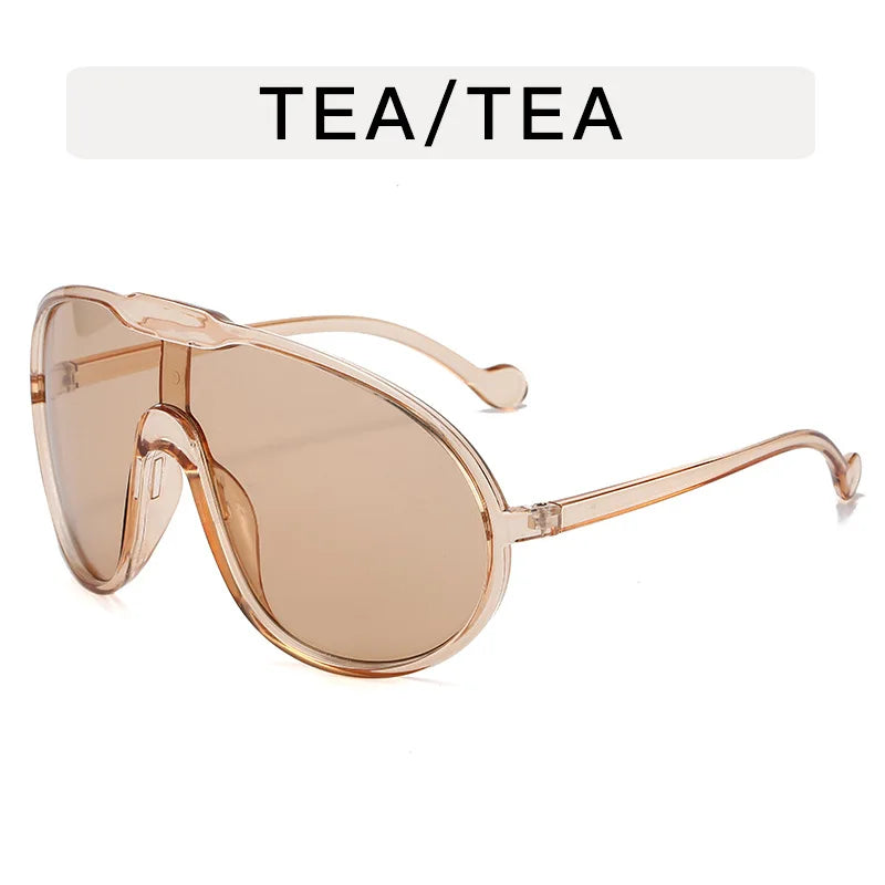 Big Size Women's Sun Glasses Bicycling Mountaineering Wind Proof Sunglasses Woman Vintage Stylish Men Sun Glass