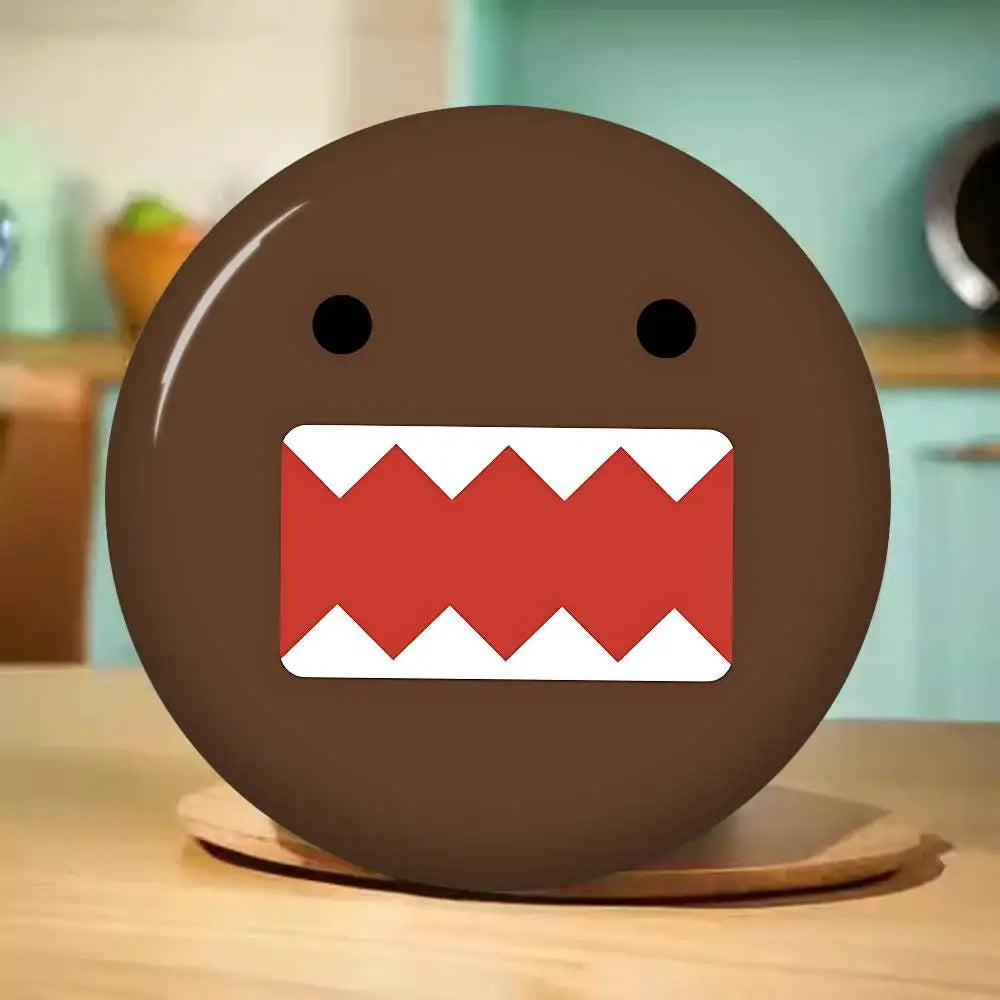 Cute Domo Kun 58mm Handmade Brooch Cartoon Cosplay Badge on Backpack Jewelry Accessories Gifts - Toxic Skullz