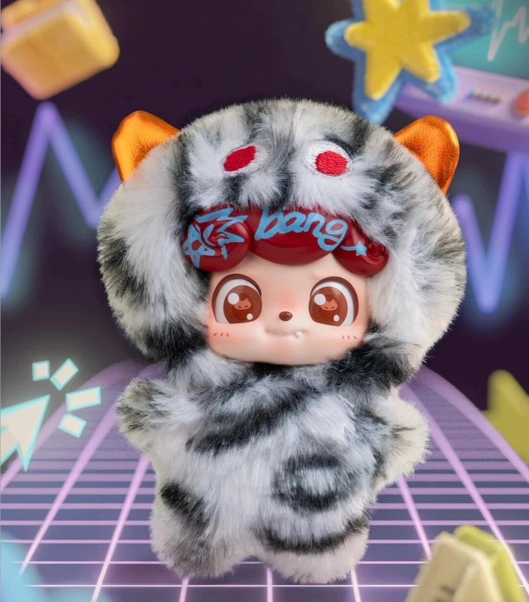 Qkid Radio Club Mini Plush Pendant Blind Box Odd And Odd Trendy Doll Trendy Play Girl Cute Birthday Gift Festival Surprise - Toxic Skullz