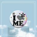 Y2K Holographic Eye Funny Face Badge Cute Cat Star Pins I Love EMO Boys Brooches DIY Backpack Jeans Decor Aesthetic Accessories - Toxic Skullz