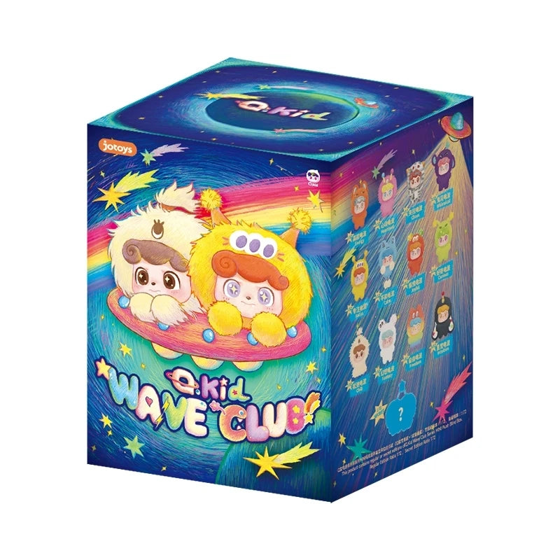 Qkid Radio Club Mini Plush Pendant Blind Box Odd And Odd Trendy Doll Trendy Play Girl Cute Birthday Gift Festival Surprise - Toxic Skullz
