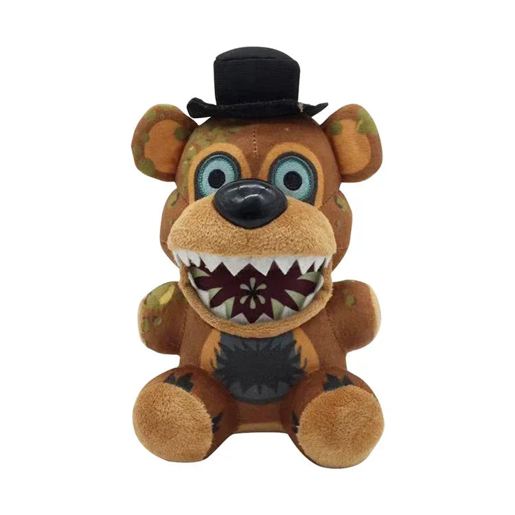 Five Night At Freddy Fnaf Cute Plush Toys Game Doll Bonnie Bear Foxy Cartoon Stuffed Dolls Freddy Toy Gifts - Toxic Skullz