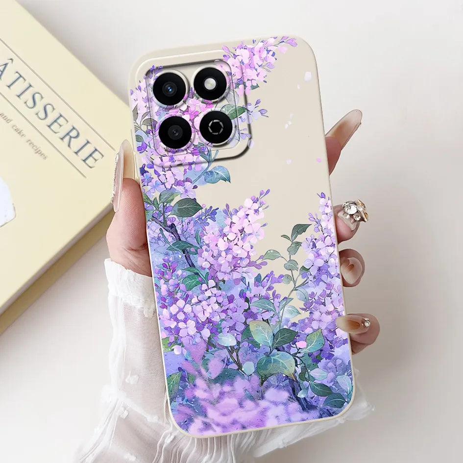 For Honor X7c 4G Case ALT-LX2 Shockproof Cover Sweet Girls Love Heart Soft Liquid Silicone Phone Cases For Honor 200 Smart Coque - Toxic Skullz