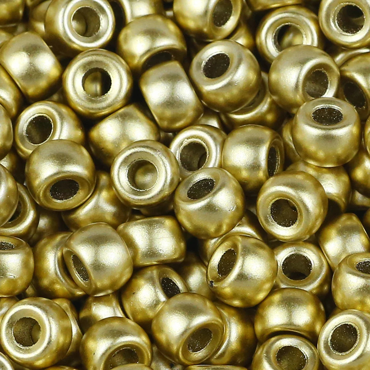 1200Pcs multi-colored Large Hole Pony Beads Plastic Beads For Bracelets Making DIY Crafts - Toxic Skullz