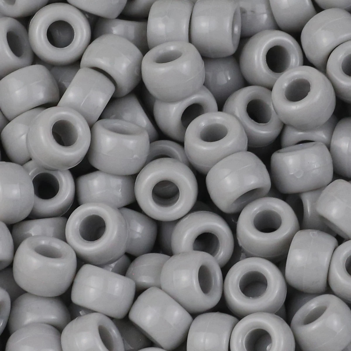 1200Pcs multi-colored Large Hole Pony Beads Plastic Beads For Bracelets Making DIY Crafts - Toxic Skullz