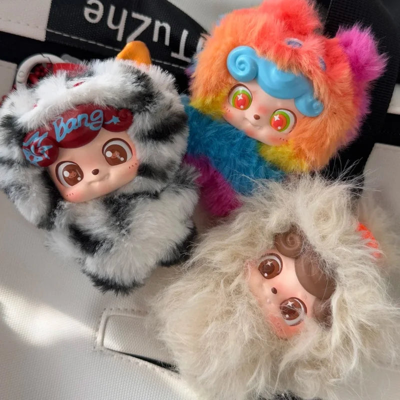 Qkid Radio Club Mini Plush Pendant Blind Box Odd And Odd Trendy Doll Trendy Play Girl Cute Birthday Gift Festival Surprise - Toxic Skullz