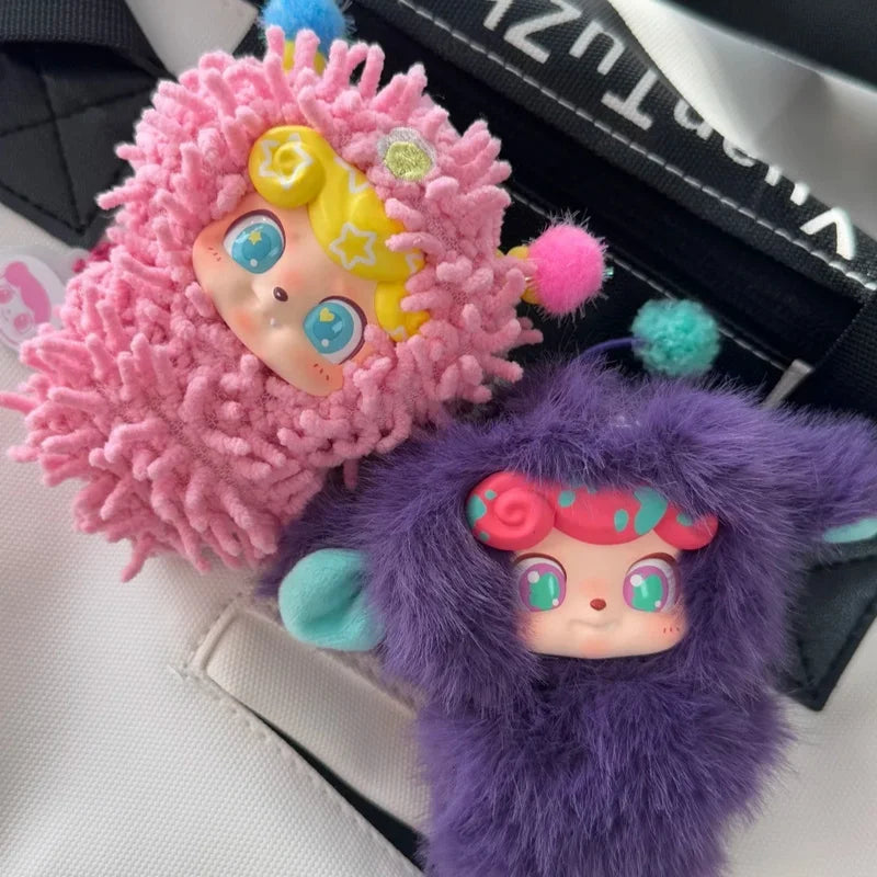 Qkid Radio Club Mini Plush Pendant Blind Box Odd And Odd Trendy Doll Trendy Play Girl Cute Birthday Gift Festival Surprise - Toxic Skullz