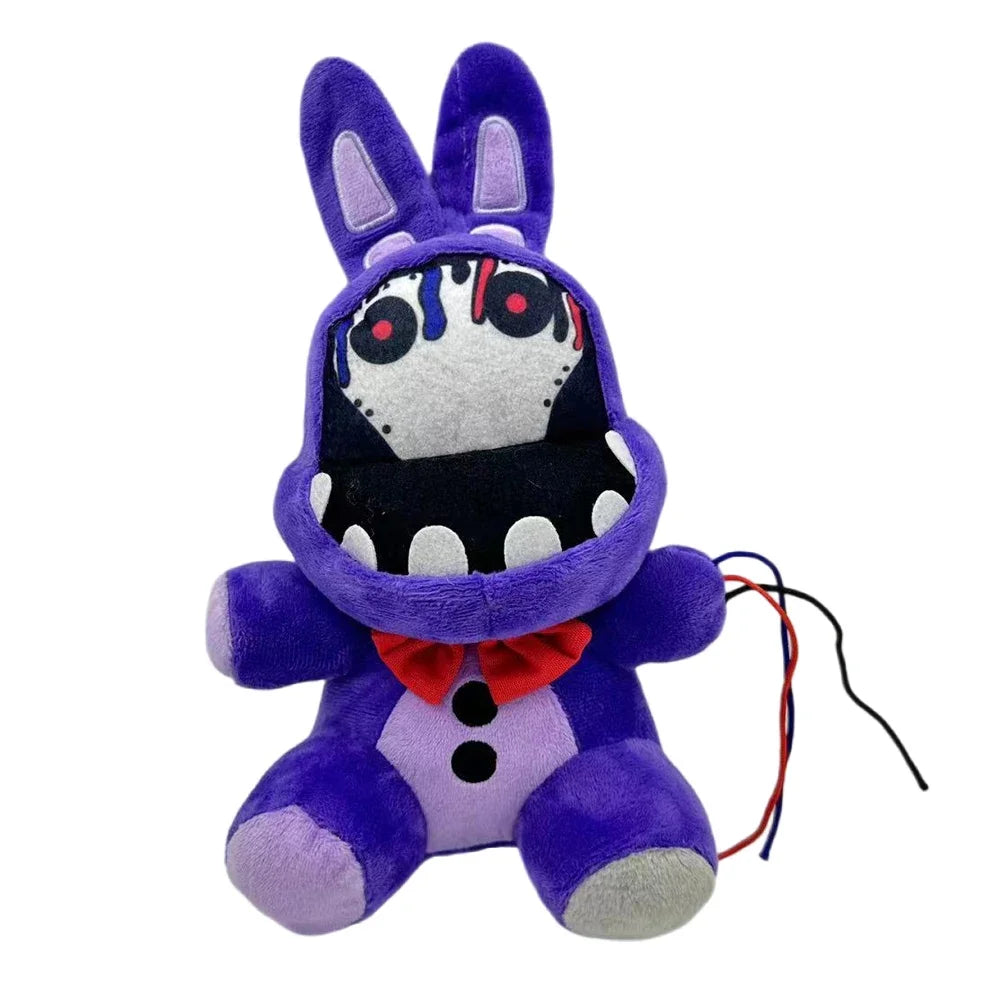 Five Night At Freddy Fnaf Cute Plush Toys Game Doll Bonnie Bear Foxy Cartoon Stuffed Dolls Freddy Toy Gifts - Toxic Skullz