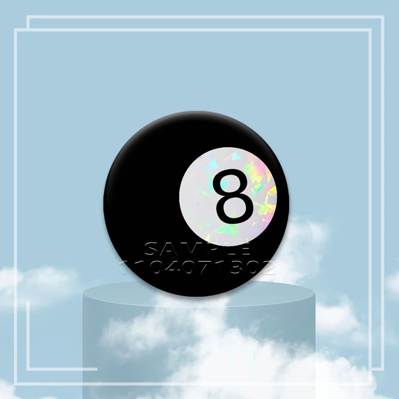 Y2K Holographic Eye Funny Face Badge Cute Cat Star Pins I Love EMO Boys Brooches DIY Backpack Jeans Decor Aesthetic Accessories - Toxic Skullz