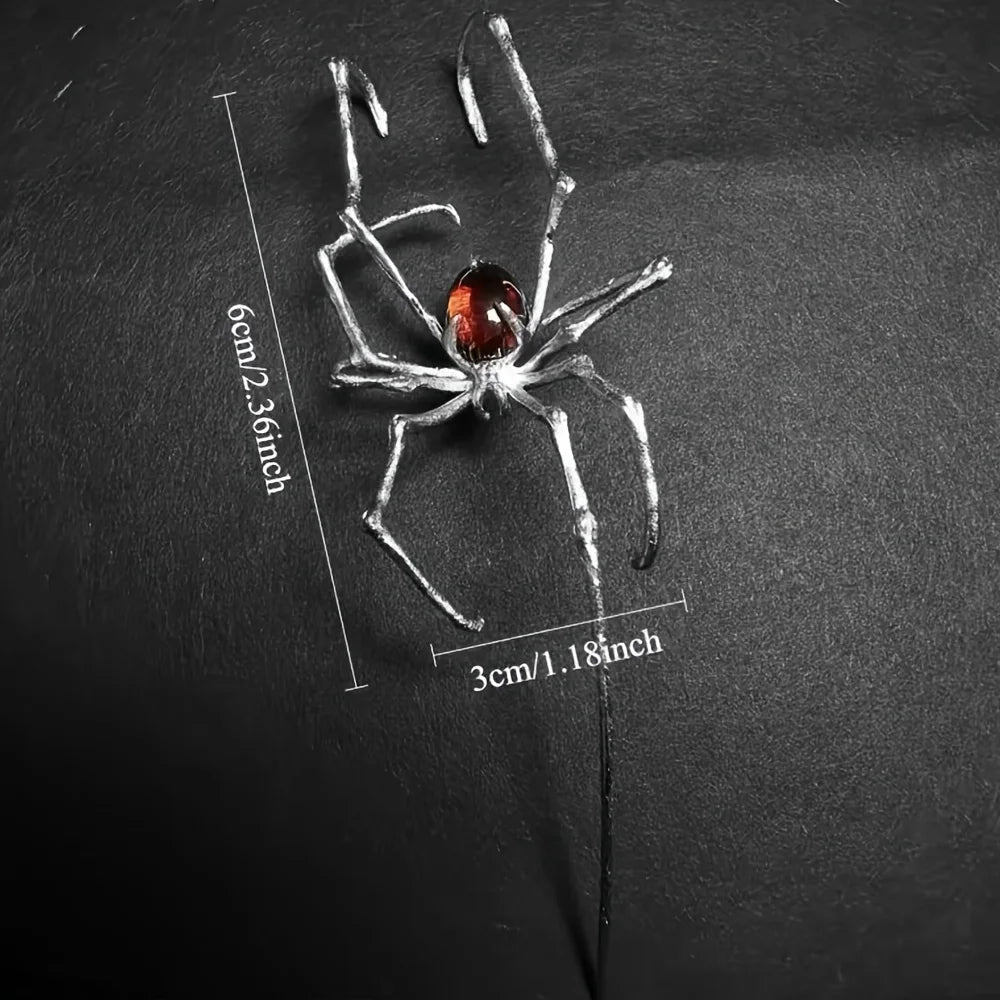 Gothic Spider Crawl Pendant - Toxic Skullz