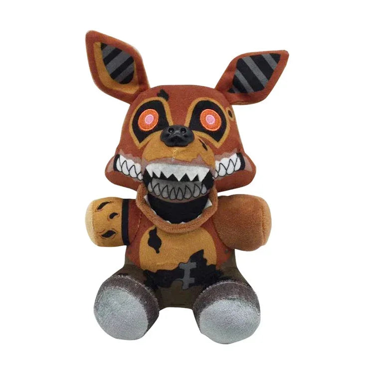 Five Night At Freddy Fnaf Cute Plush Toys Game Doll Bonnie Bear Foxy Cartoon Stuffed Dolls Freddy Toy Gifts - Toxic Skullz