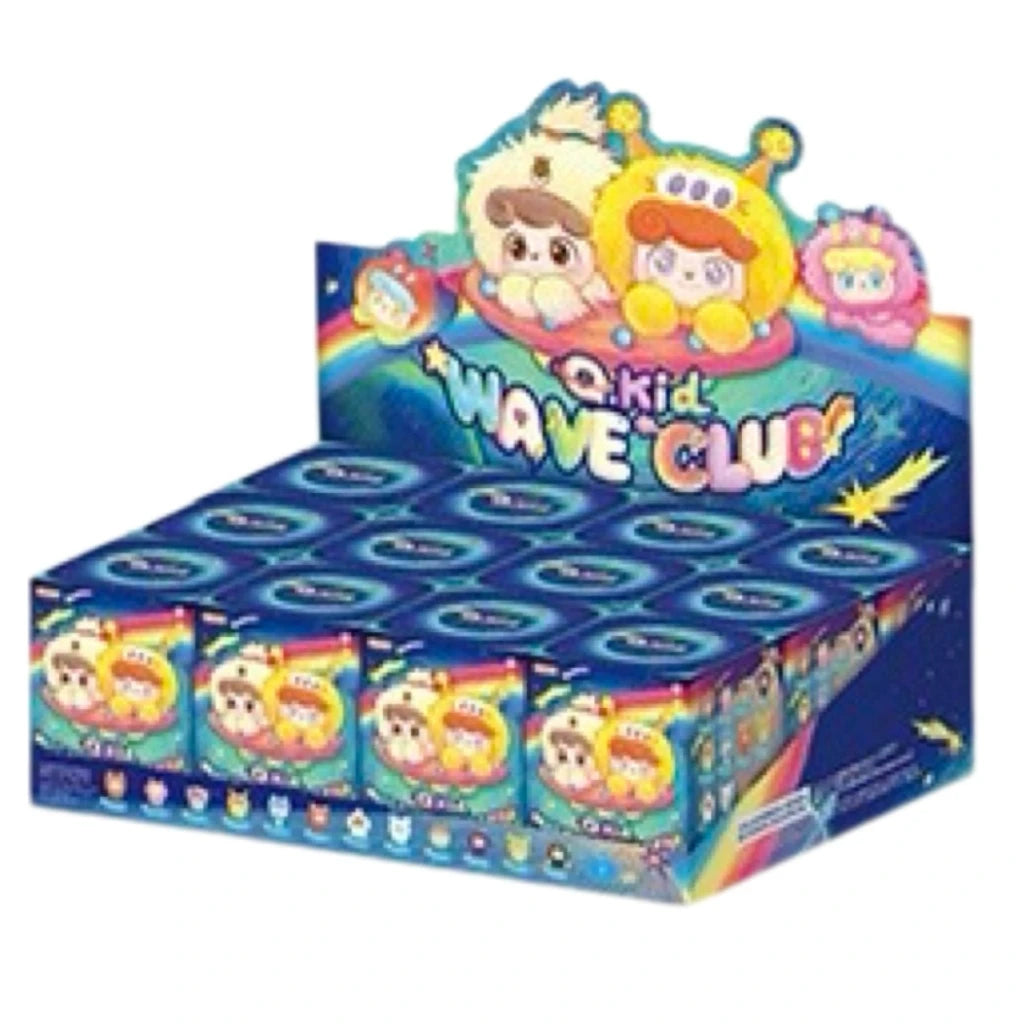 Qkid Radio Club Mini Plush Pendant Blind Box Odd And Odd Trendy Doll Trendy Play Girl Cute Birthday Gift Festival Surprise - Toxic Skullz