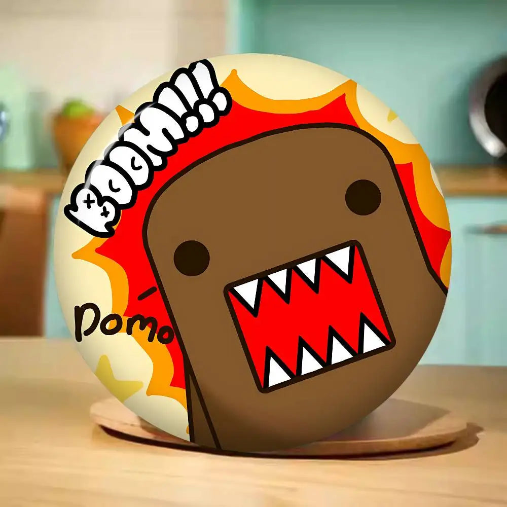 Cute Domo Kun 58mm Handmade Brooch Cartoon Cosplay Badge on Backpack Jewelry Accessories Gifts - Toxic Skullz