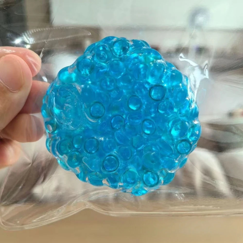 Ice Bead Squishy Stress Ball | Sensory Fidget Toy for Kids & Adults - Toxic Skullz
