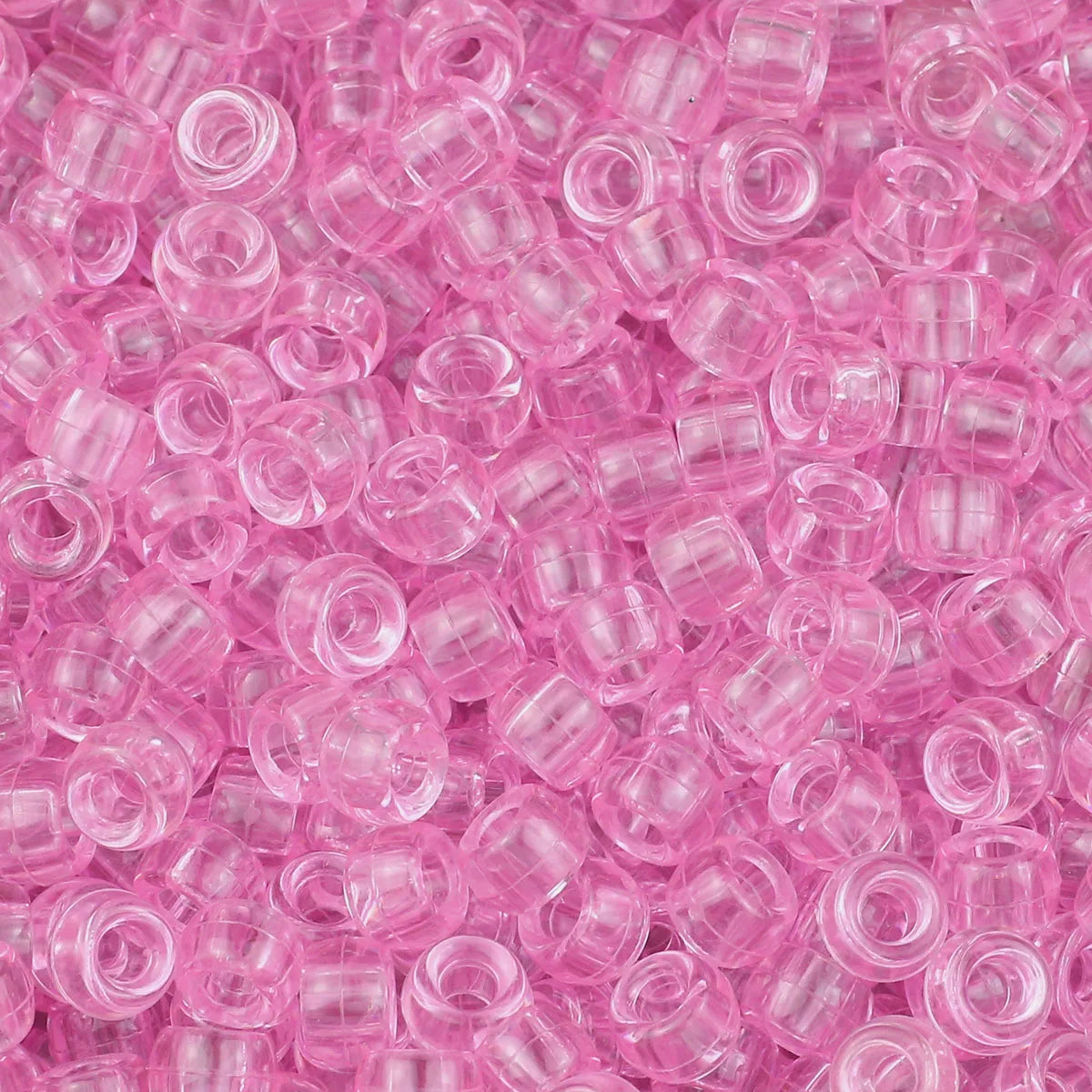 1200Pcs multi-colored Large Hole Pony Beads Plastic Beads For Bracelets Making DIY Crafts - Toxic Skullz
