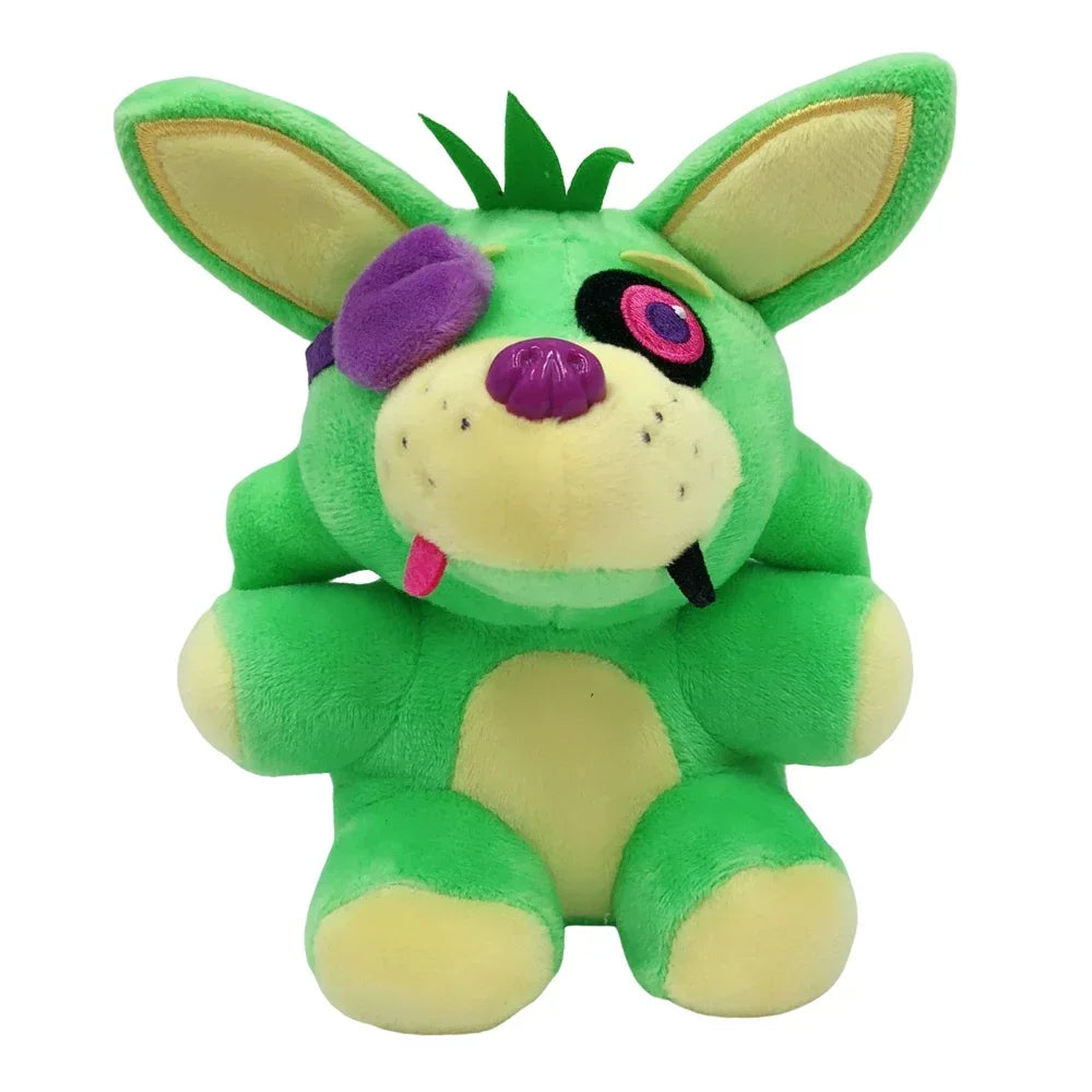 Five Night At Freddy Fnaf Cute Plush Toys Game Doll Bonnie Bear Foxy Cartoon Stuffed Dolls Freddy Toy Gifts - Toxic Skullz