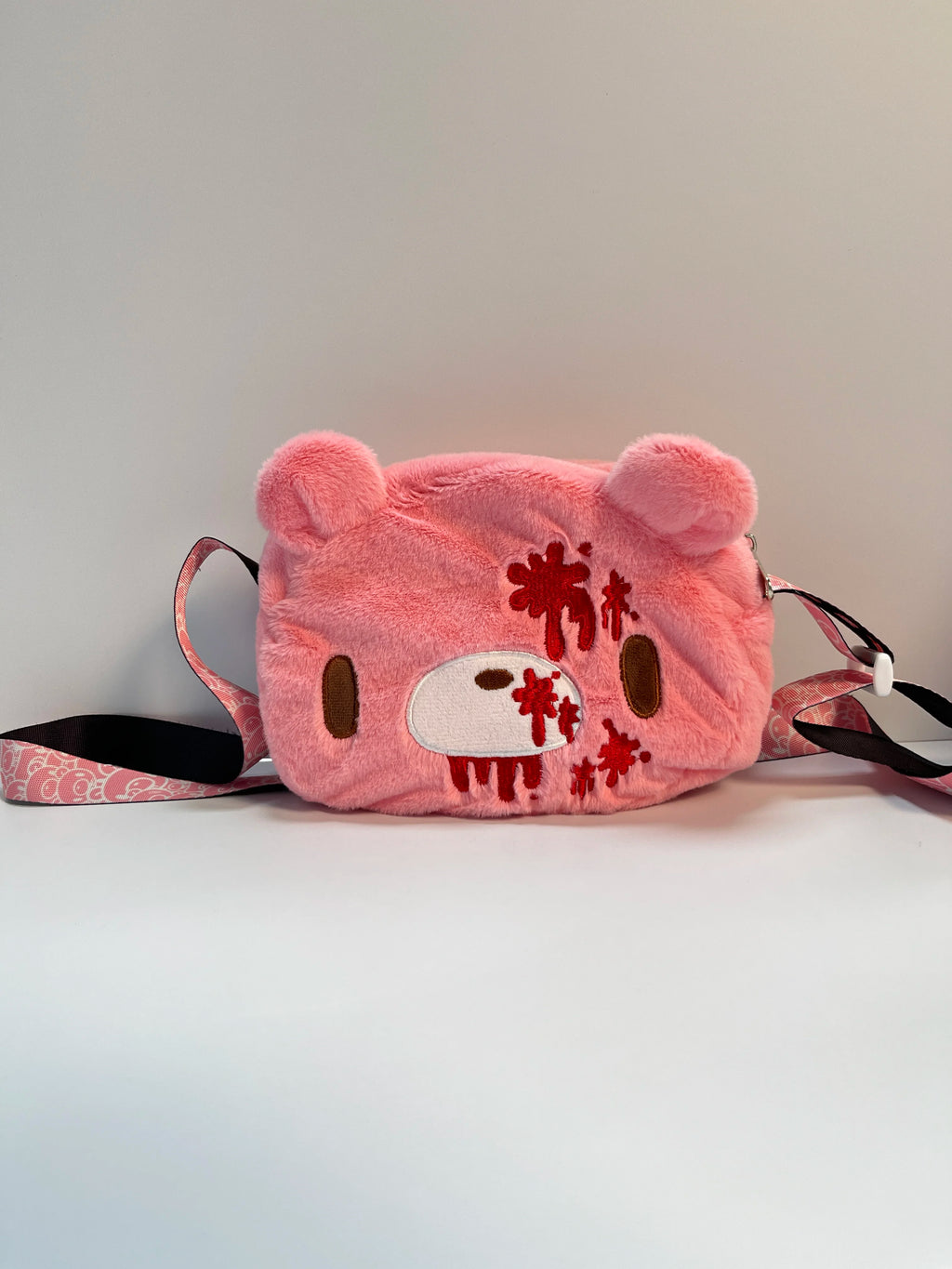 Pastel Goth Bloody Bear Crossbody Bag - Toxic Skullz