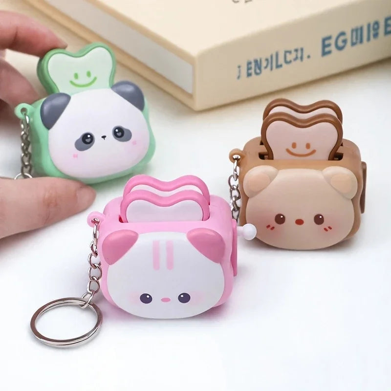Animal Character Toaster Keychain Protective Case - Toxic Skullz